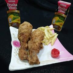 A picture of Fried chicken legs.