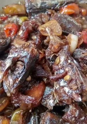 Foto resep Tumis Ikan Asin Kecap Pedas
