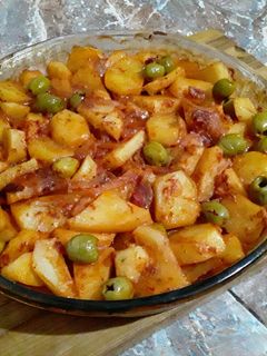 صورة لوصفة صينية بطاطا بدون لحم