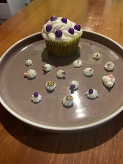 Una foto de Muffins de Manzana y canela