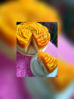 Gambar Mango Cheese Cake