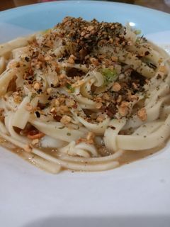 Foto resep Fettucini Anglio Olio Kuah