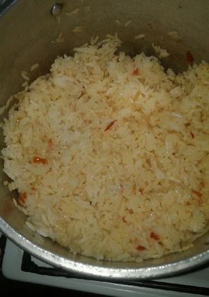 Una foto de Arroz de mi abuela