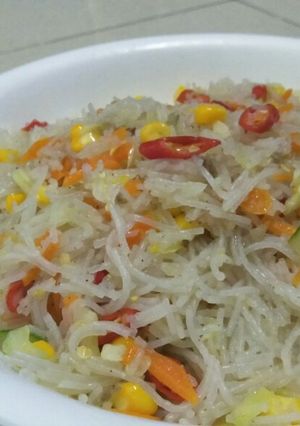 Foto resep Mie bihun sayur