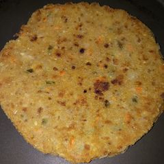 Sweet corn paratha A picture of Sweet corn paratha.