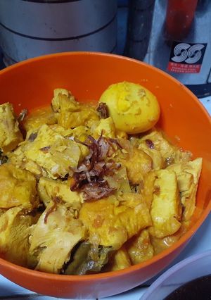 Foto resep Opor ayam tanpa santan bumbu kuning