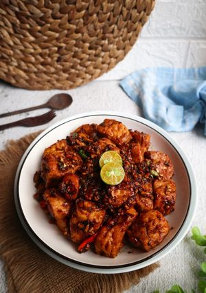 Foto resep Tahu Kecap Kacang