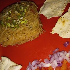 A picture of Chinese sevaiya pulav.