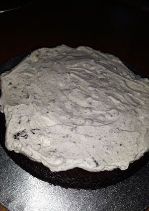 Φωτογραφία της συνταγής Εύκολη oreo cookies κρέμα για γέμιση τούρτας