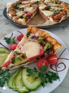 Karimás pizza recept fotója