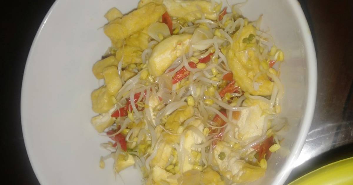 Resep Toge Tumis Campur Tahu Oleh Mawar Cookpad