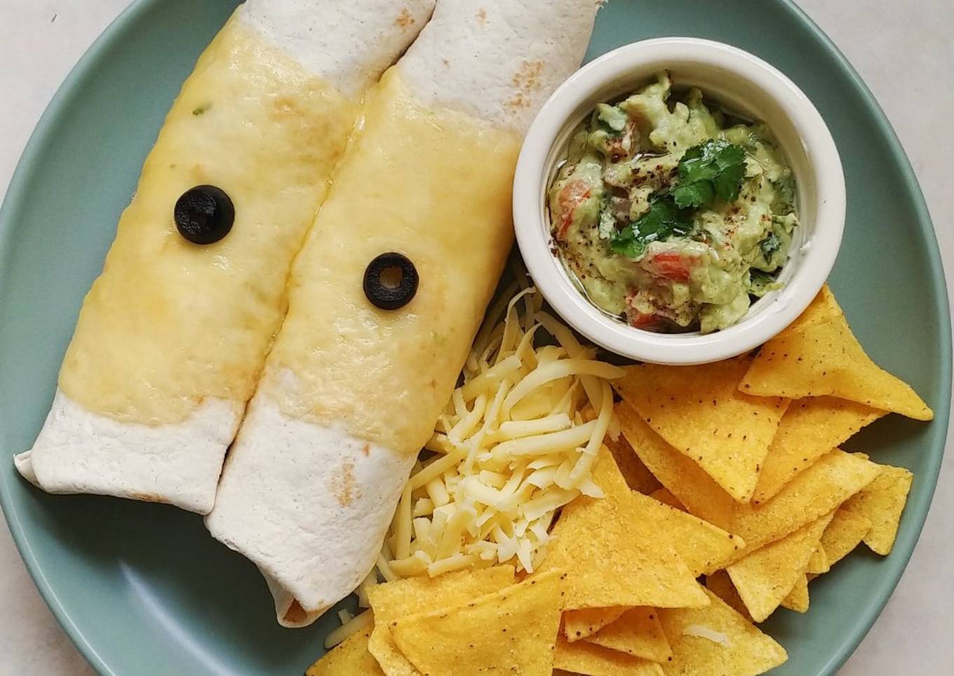 Mexican chicken enchiladas