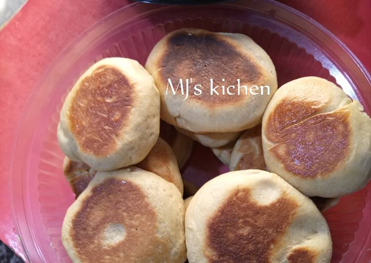 Buns bread without oven
