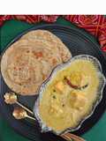 Afgani Paneer With Ajwain Gol Paratha For Mother's Day/ Mother's Day Special Afgani Paneer Recipe!!