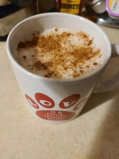 A picture of Honey vanilla Chamomile Tea Latte.