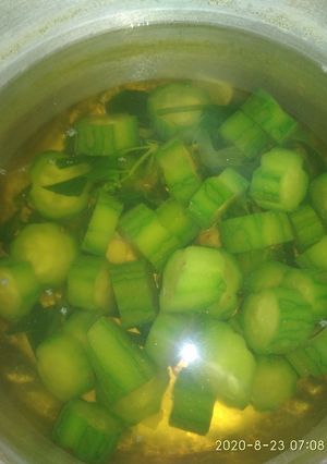 Foto resep Sayur bening oyong / gambas