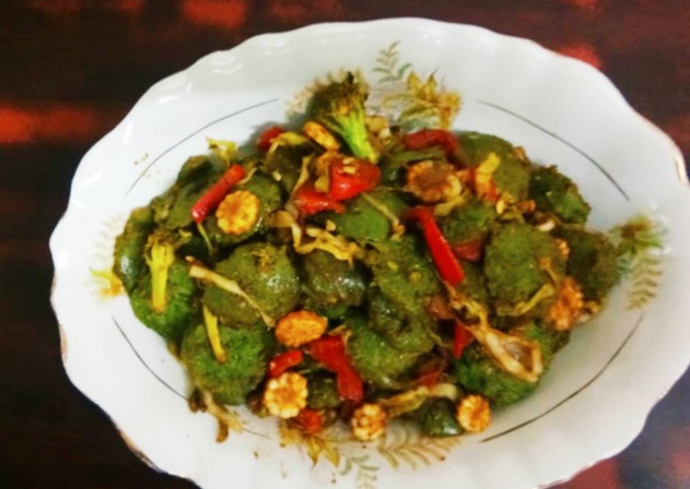 Chinese Green Idlies