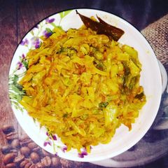 Cabbage Masala A picture of Cabbage Masala.
