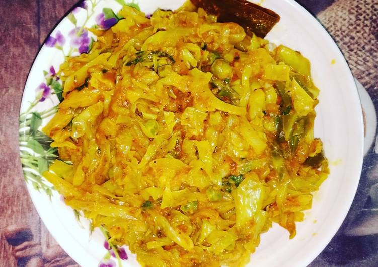 Recipe of Perfect Cabbage Masala
