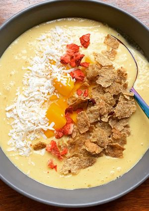 Une photo de ☆Smoothie Bowl Mangue Coco☆