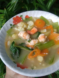 Foto resep Capcay Udang Kuah
