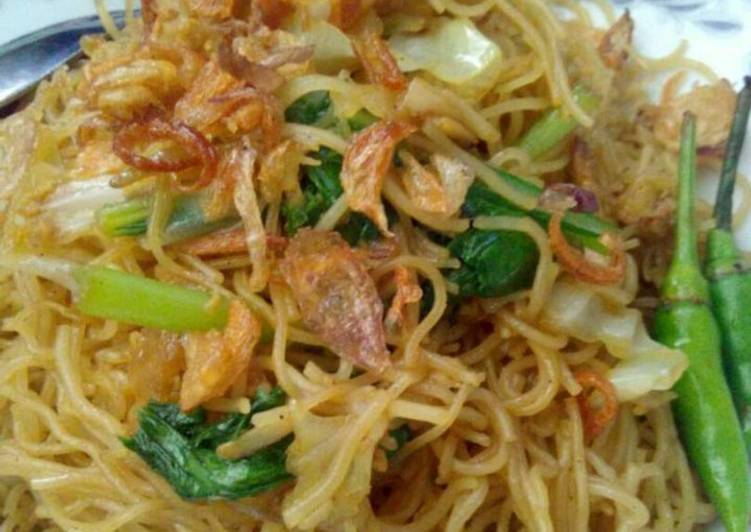 Resep Bihun goreng Anti Gagal