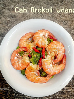 Foto resep Cah brokoli udang