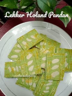Foto resep Lekker Holland Pandan Aka Dutch Boterkoek