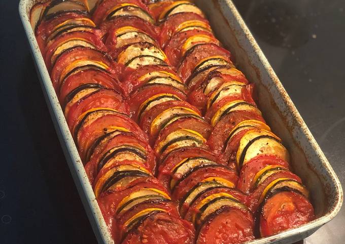 Steps to Make Homemade Easy but fancy looking Ratatouille 🐀 🍆 🍅
