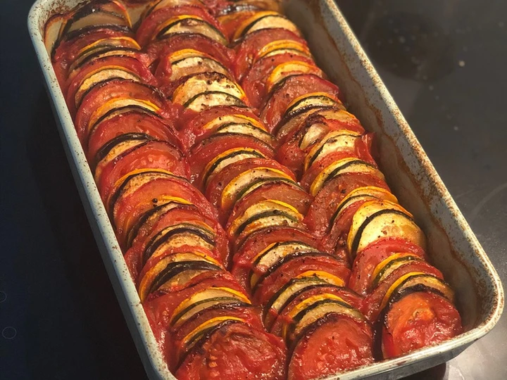 Easy Steps Prepare|Recipe} Easy but fancy looking Ratatouille 🐀 🍆 🍅 the Drool