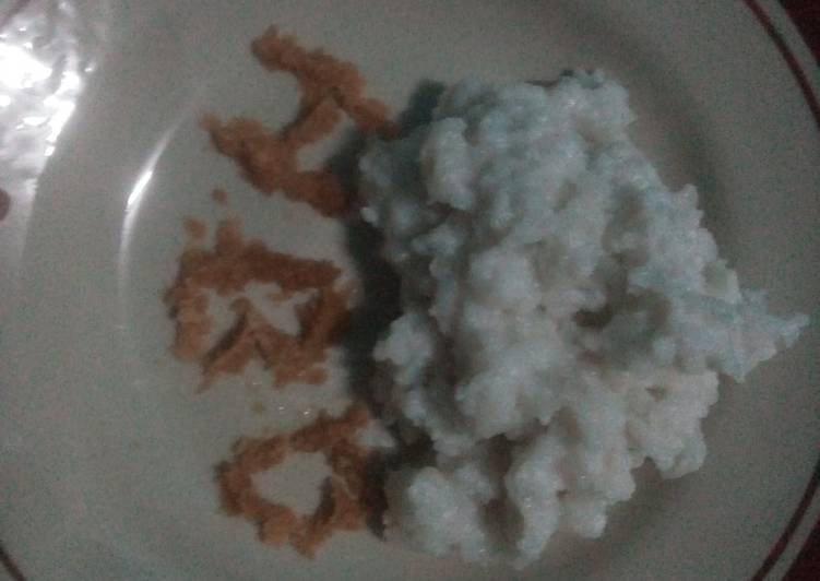 Bubur tepung beras