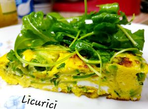 O poză a rețetei Fritatta di zucchini.