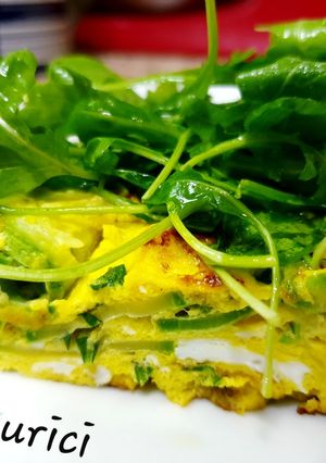 O poză a rețetei Fritatta di zucchini.