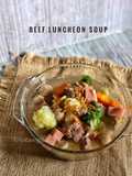Beef Luncheon Soup