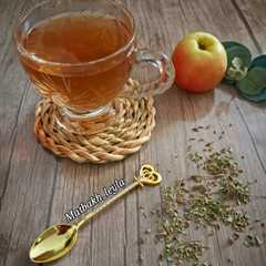 Una foto de دمنوش سیب و آویشن