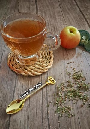عکسی از دستور دمنوش سیب و آویشن