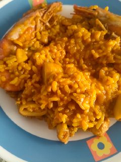 Una foto de Arròs melòs de peix