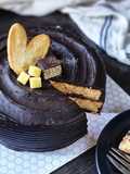 Banana Ganache Cake
