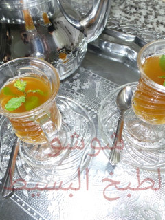 صورة لوصفة لتاي بالنعناع 🍵🌱
