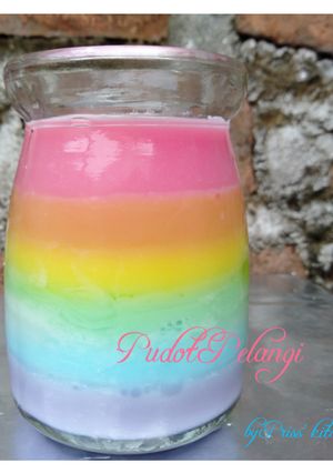 Foto resep Pudot Pelangi
