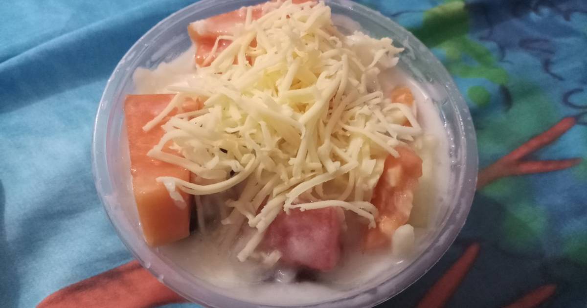 Resep Salad Buah Rumahan Oleh Wiwied H - Cookpad