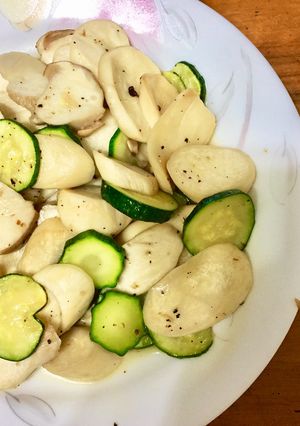 櫛瓜杏鮑菇 🥒 的食譜成品照片