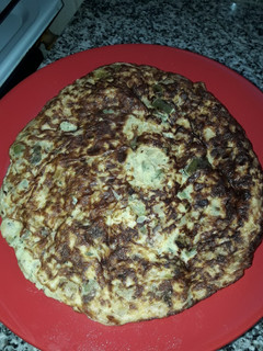 Una foto de Tortilla de zapallitos