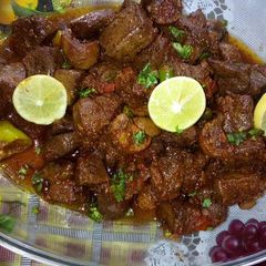 A picture of Mutton kalaji fry.
