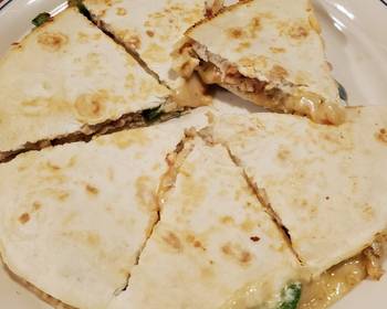 Without Fail Prepare Recipe Jalapeo Chicken Quesadilla Restaurant Style