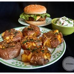 A picture of Roasted Potato / Senka Hua Aloo.