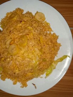 Foto resep Nasi goreng merah with roLade