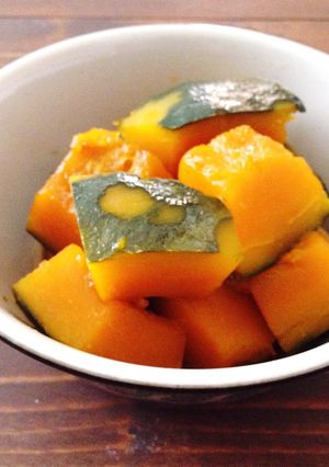 A picture of Simmered KABOCHA Squash (KABOCHA NO NIMONO).