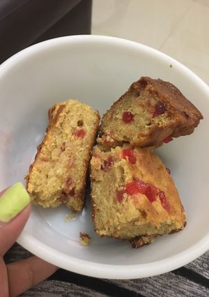 A picture of Tutti Frutti wheat cake.