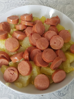 Una foto de Papas con Frankfurt